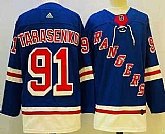 Men's New York Rangers #91 Vladimir Tarasenko Blue Authentic Jersey,baseball caps,new era cap wholesale,wholesale hats
